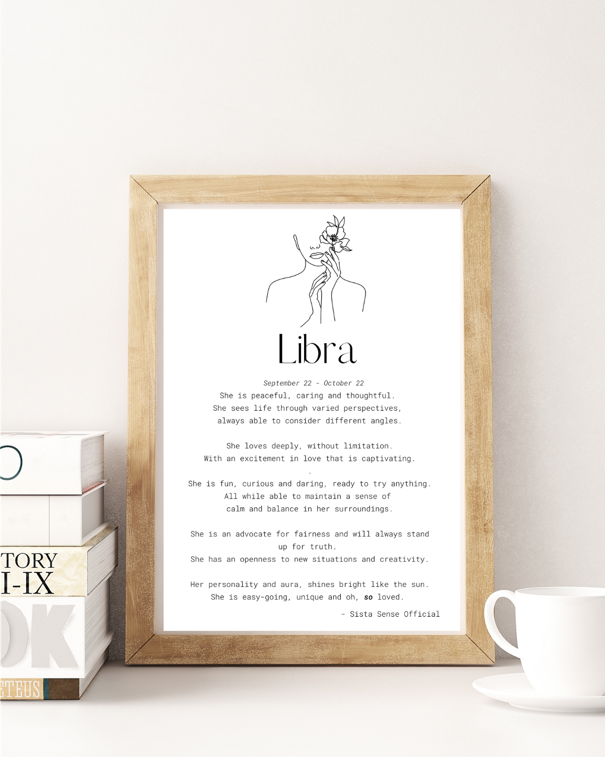 Libra Letter Print – The Soul Collective